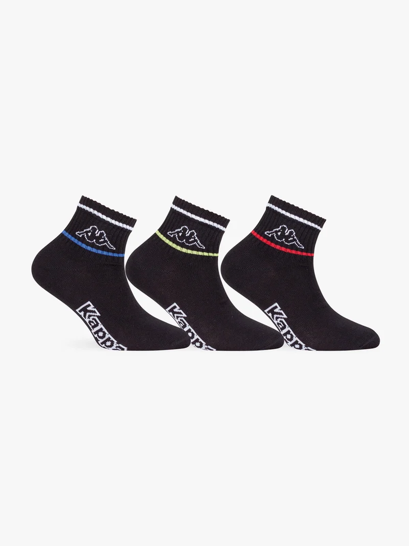 3 Paia di calze corte da bambino - nero