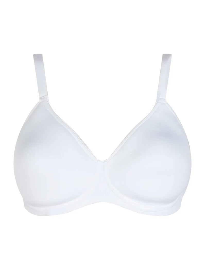 PLUS 2546 Reggiseno senza ferretto COPPA C - bianco