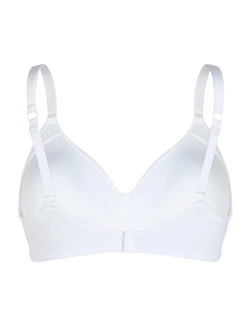 PLUS 2546 Reggiseno senza ferretto COPPA C - bianco