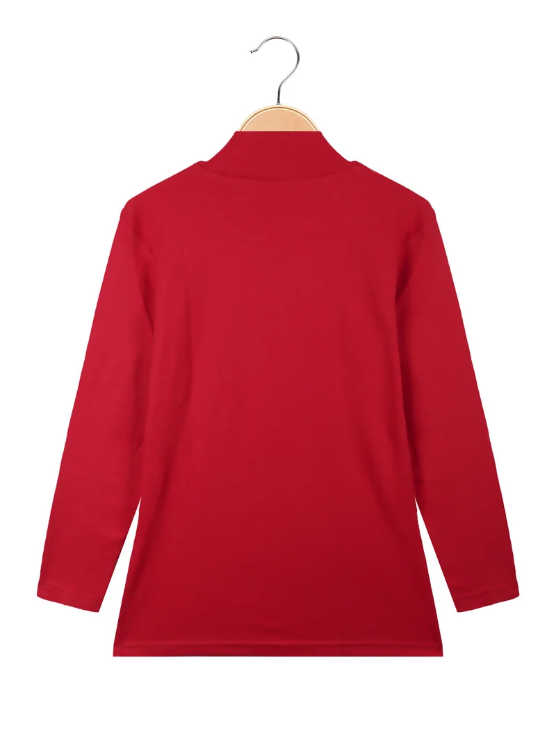 Maglia lupetto da bambini - rosso