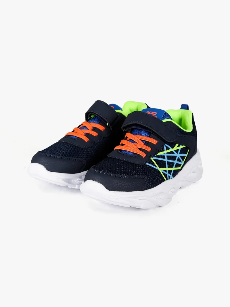 Sneakers da bambino con strappo - blu scuro