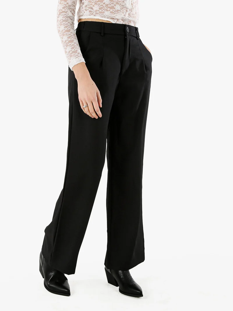 Pantaloni donna a palazzo - nero