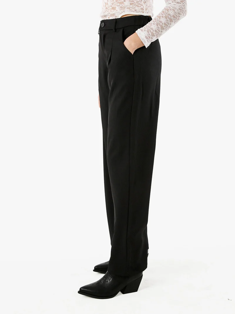 Pantaloni donna a palazzo - nero