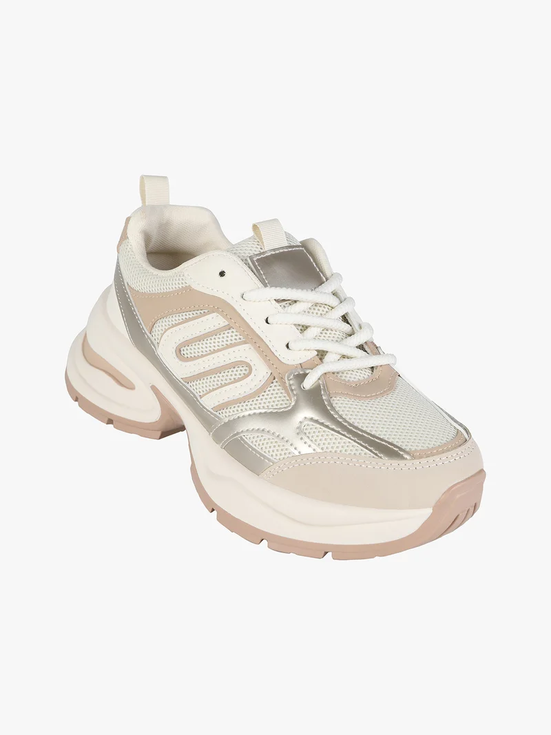 Scarpe sportive da donna - beige