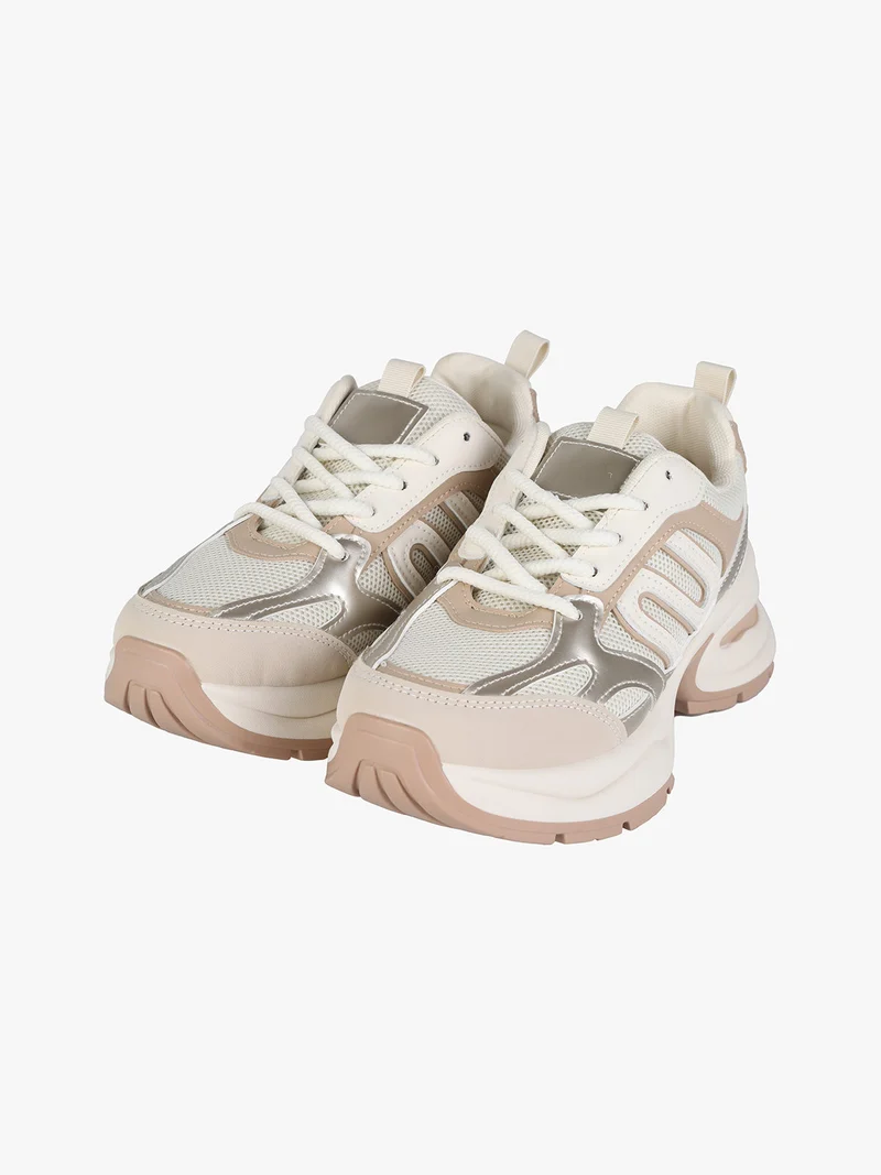 Scarpe sportive da donna - beige
