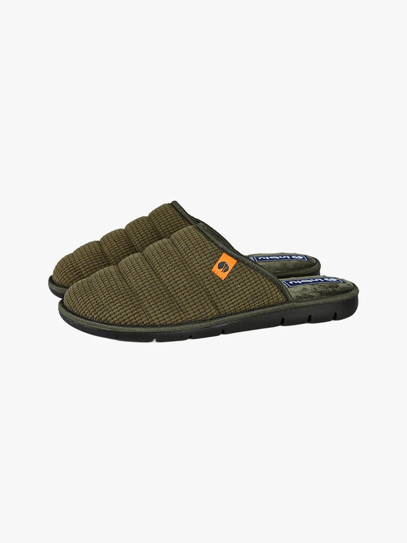 Pantofole da uomo imbottite - militare