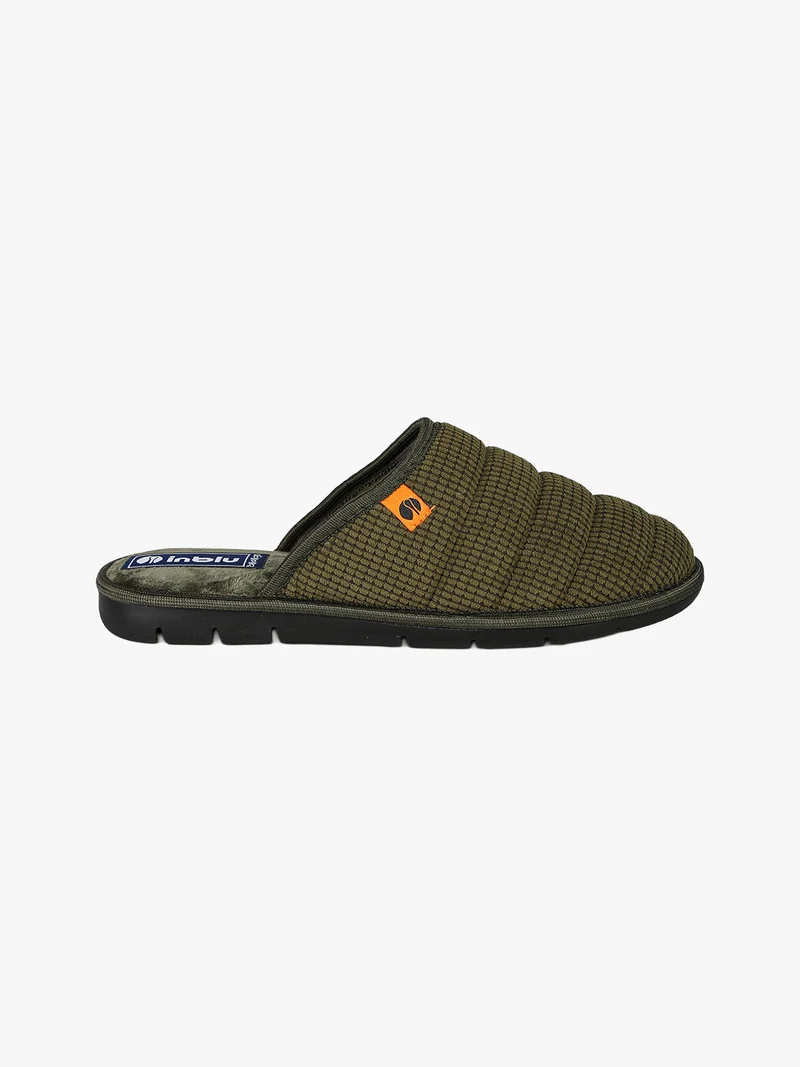 Pantofole da uomo imbottite - militare