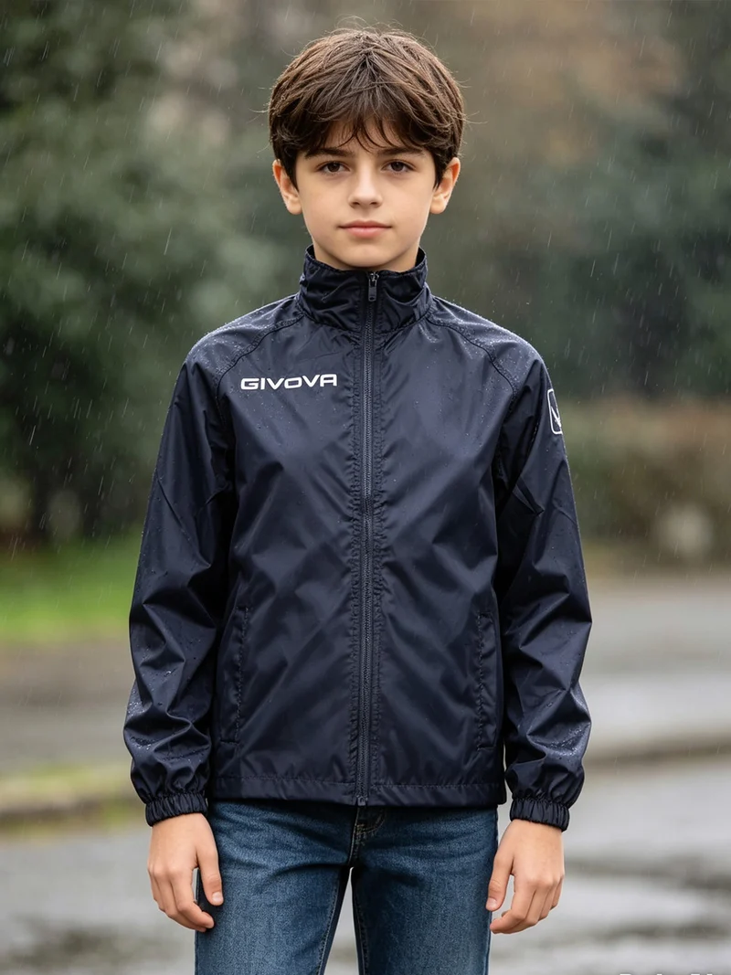 Giacca a vento da bambino - blu scuro