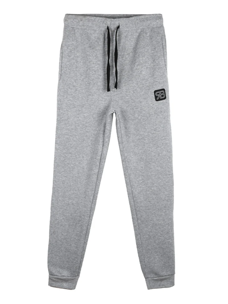 Pantaloni tuta da ragazza felpati - grigio