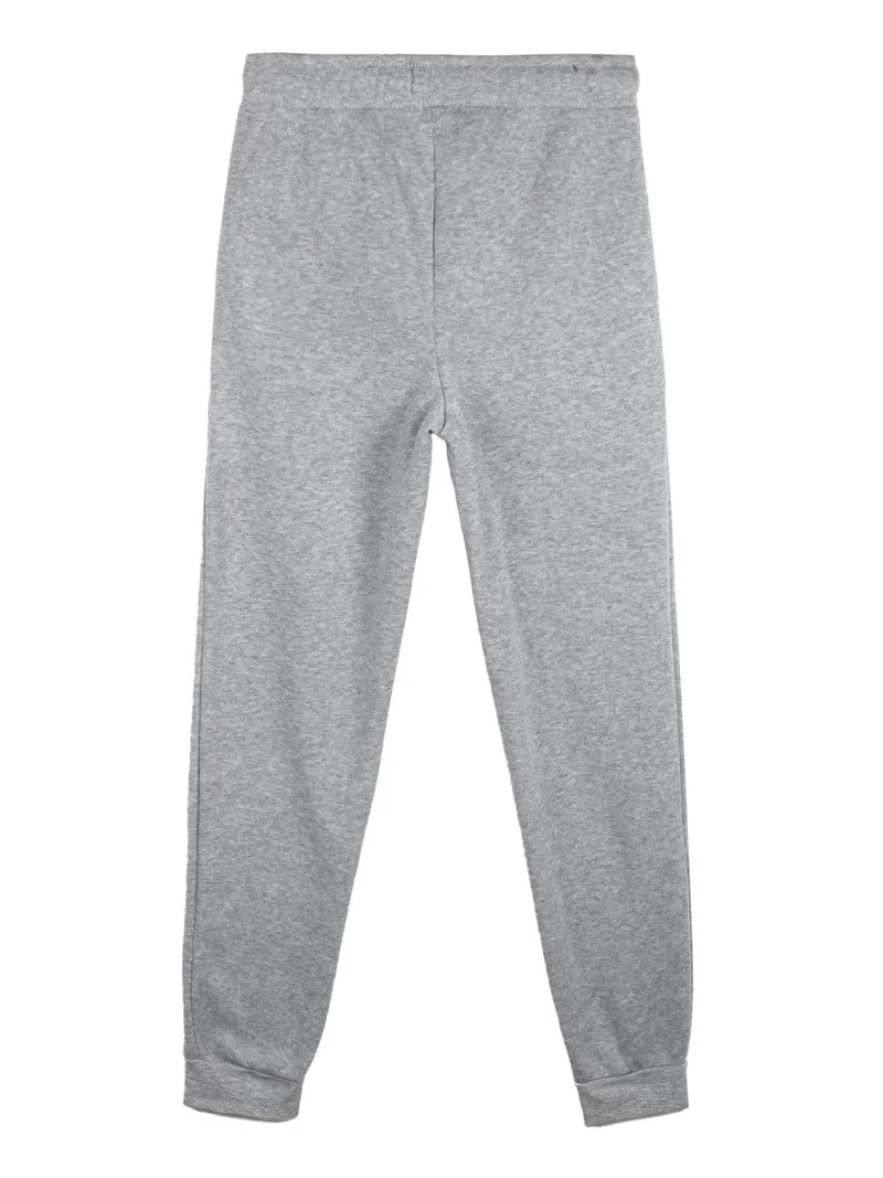 Pantaloni tuta da ragazza felpati - grigio