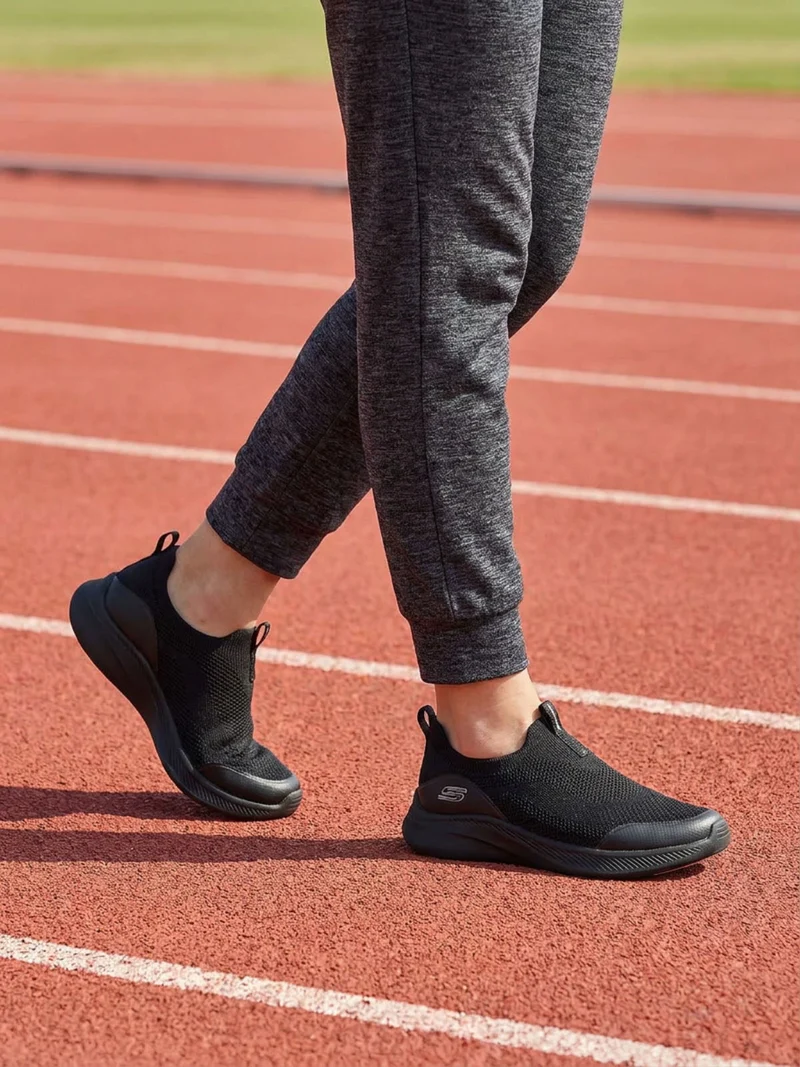 BOBS MODA FLEX Sneakers donna slip on - nero