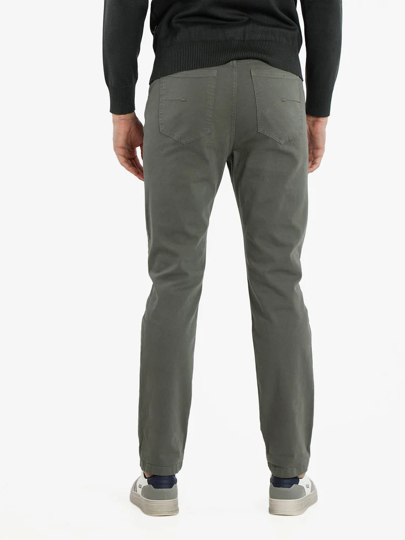 Pantaloni da uomo in cotone - militare