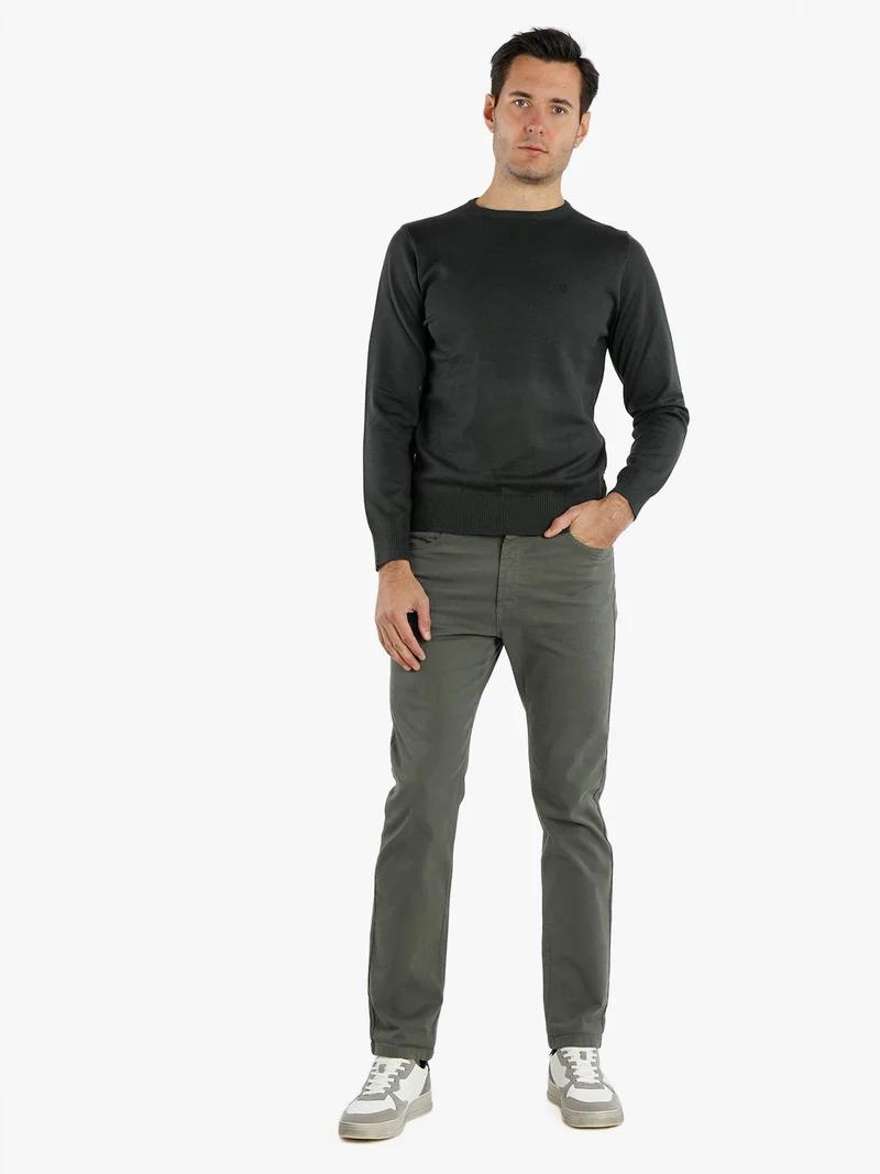 Pantaloni da uomo in cotone - militare