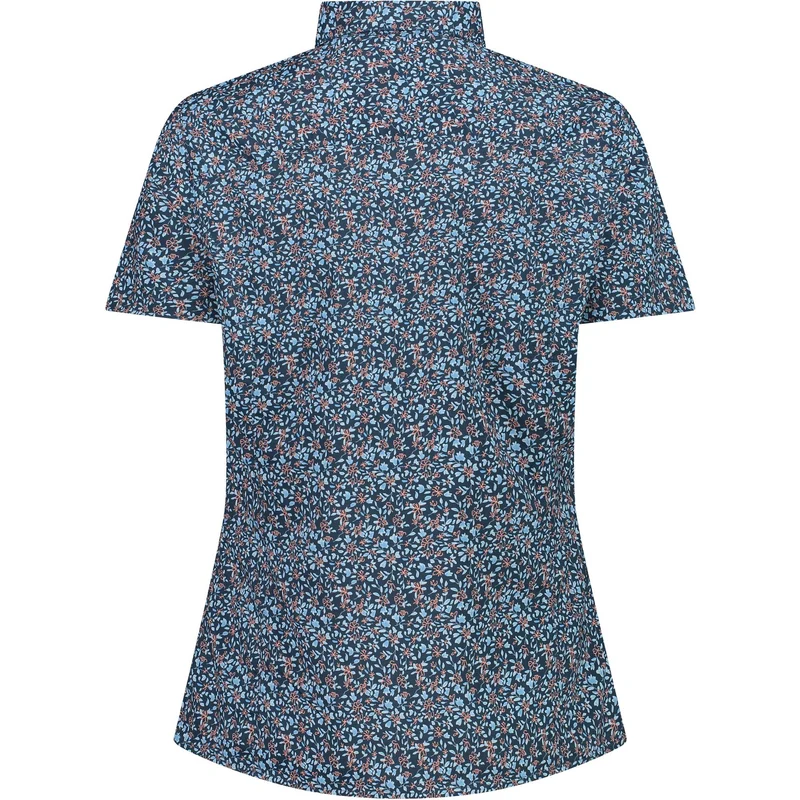 CMP Kurzarmbluse Damen mit 4-Wege-Stretch & Dry Function