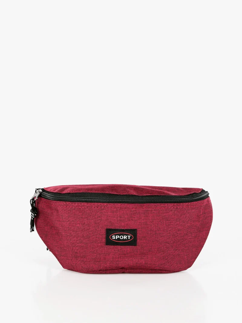 Marsupio in tessuto - rosso