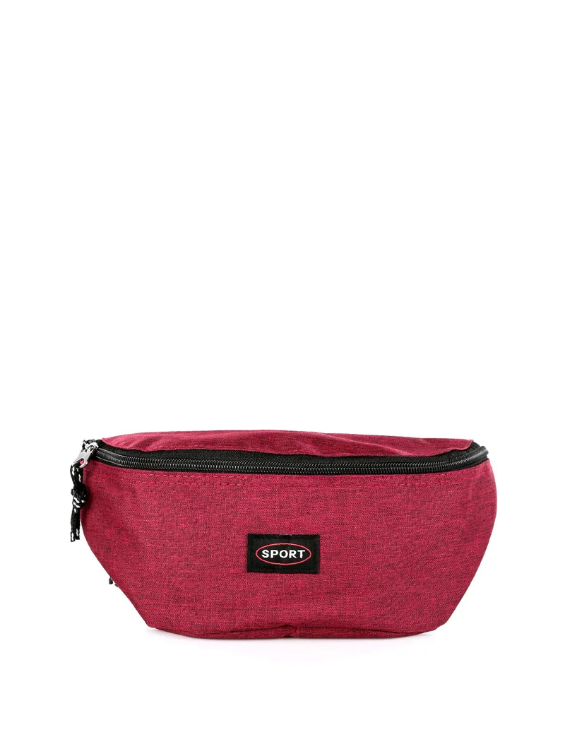 Marsupio in tessuto - rosso