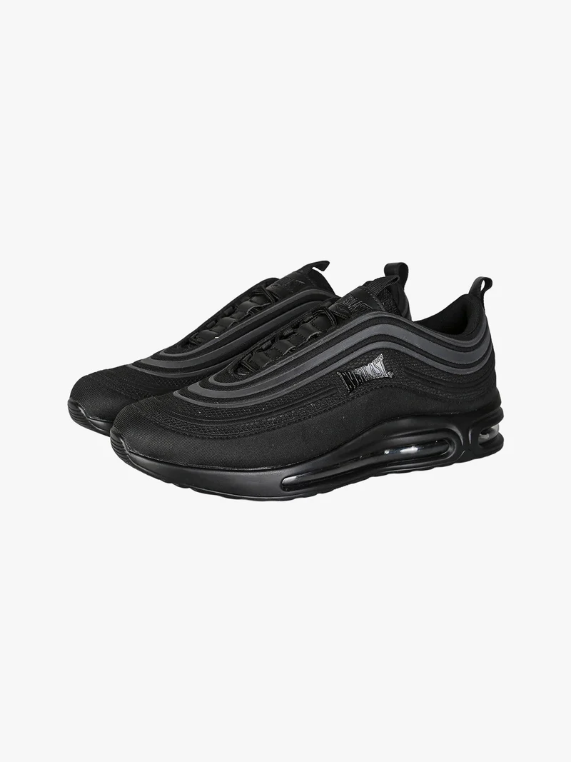 Sneakers sportive con air da uomo - nero