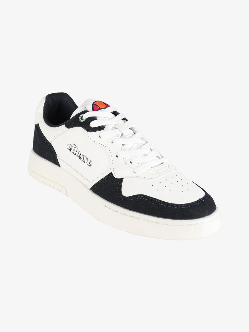 Sneakers basse da uomo bicolore - bianco