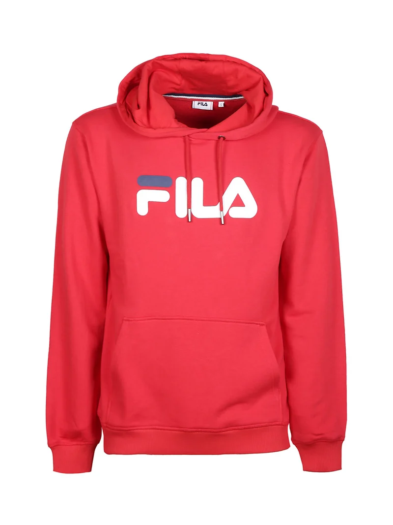 Felpa unisex con cappuccio - rosso