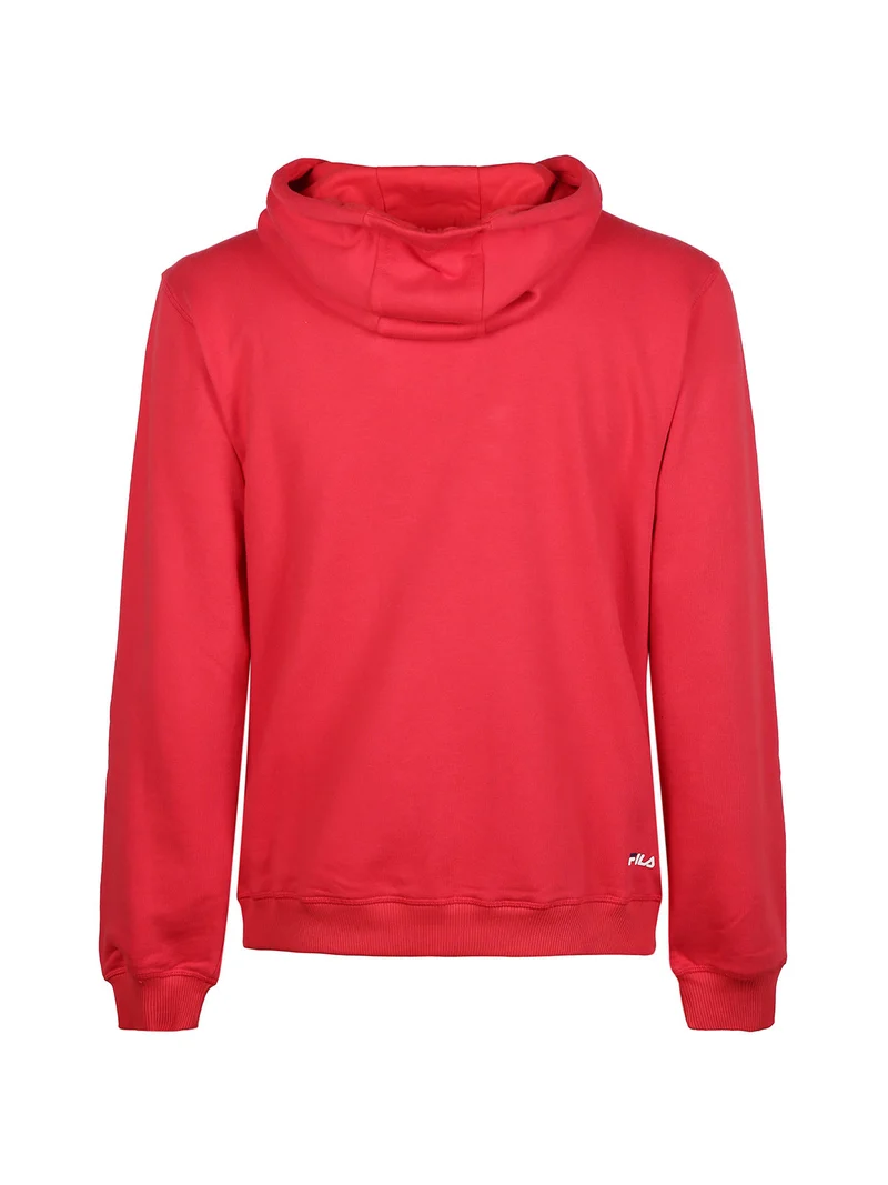 Felpa unisex con cappuccio - rosso