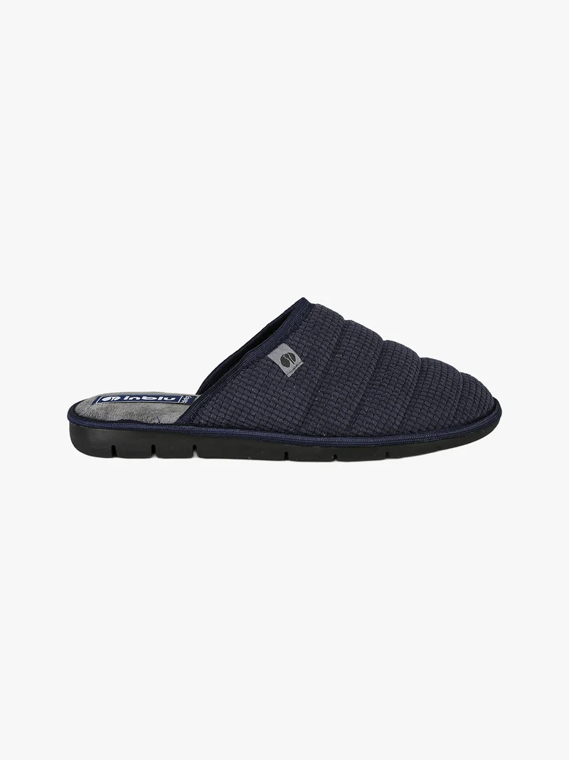 Pantofole da uomo imbottite - blu
