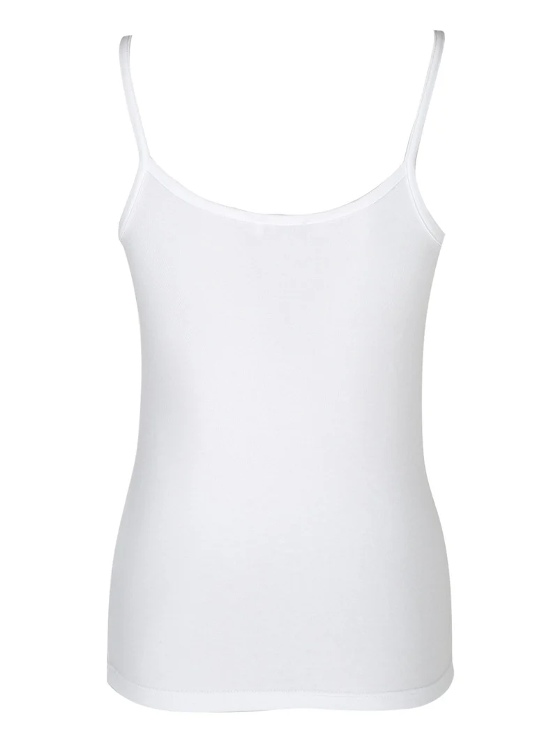 Canotta donna in cotone modal - bianco