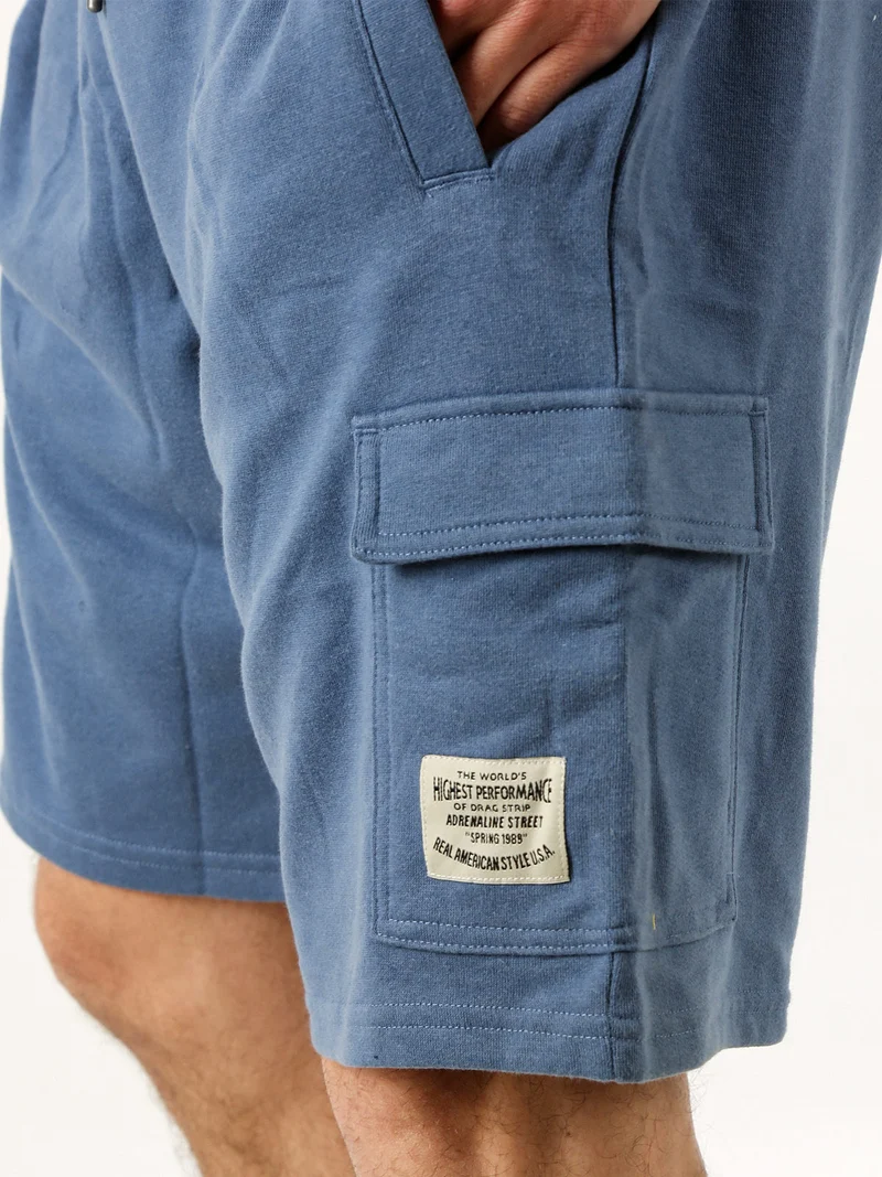 Bermuda cargo da uomo con coulisse - blu
