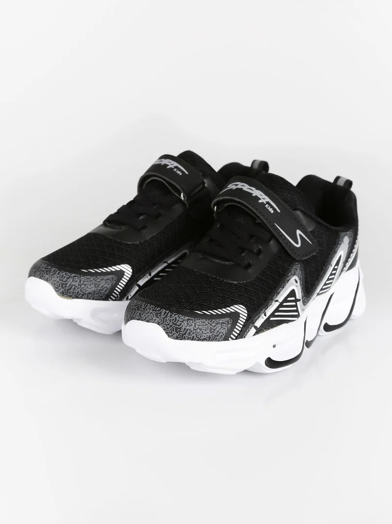 Scarpe sportive bambino con luci GD21542 - nero