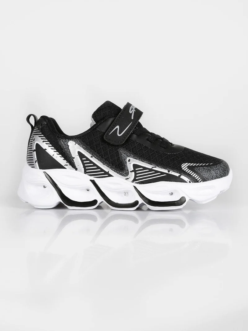 Scarpe sportive bambino con luci GD21542 - nero