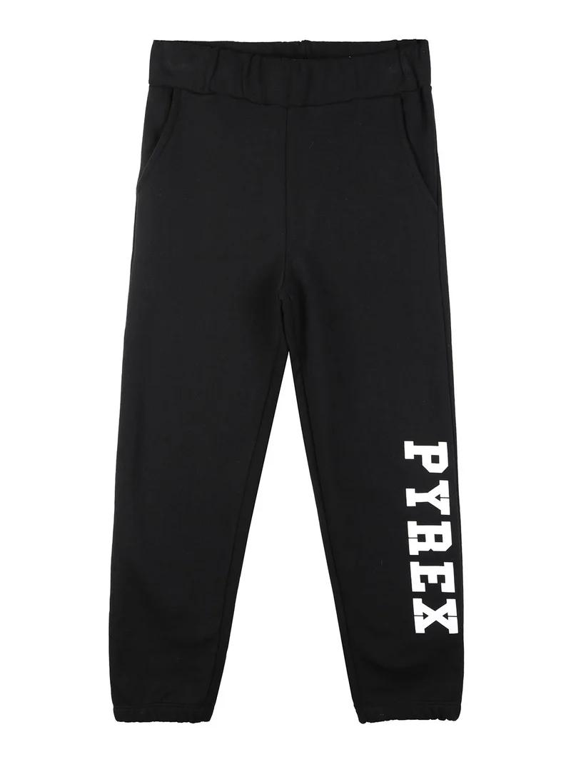 Pantaloni tuta da ragazzo in felpa - nero