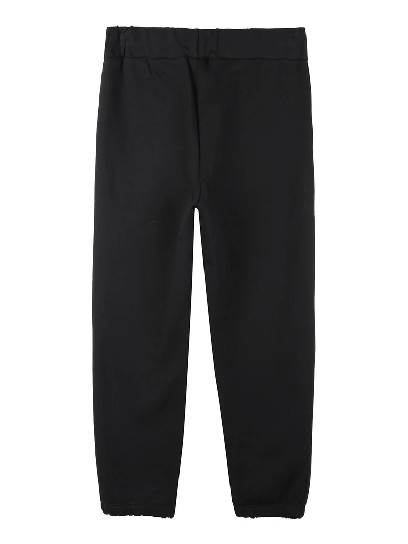 Pantaloni tuta da ragazzo in felpa - nero