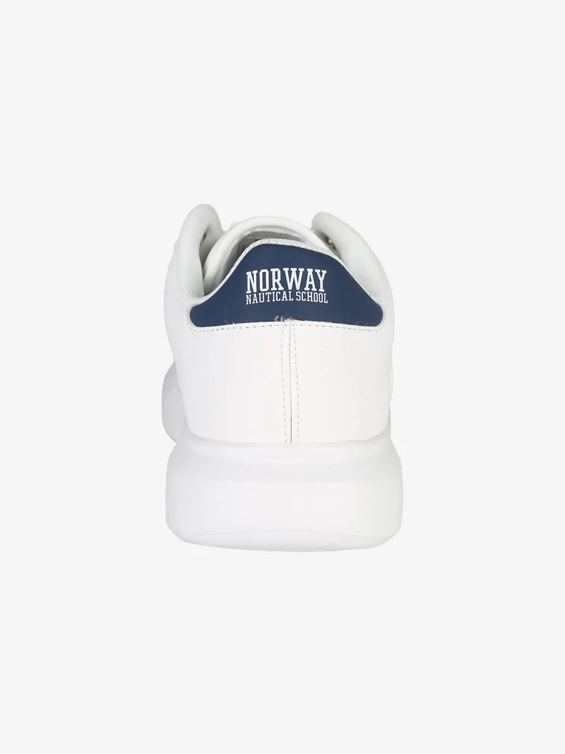 Sneakers stringate da uomo - bianco