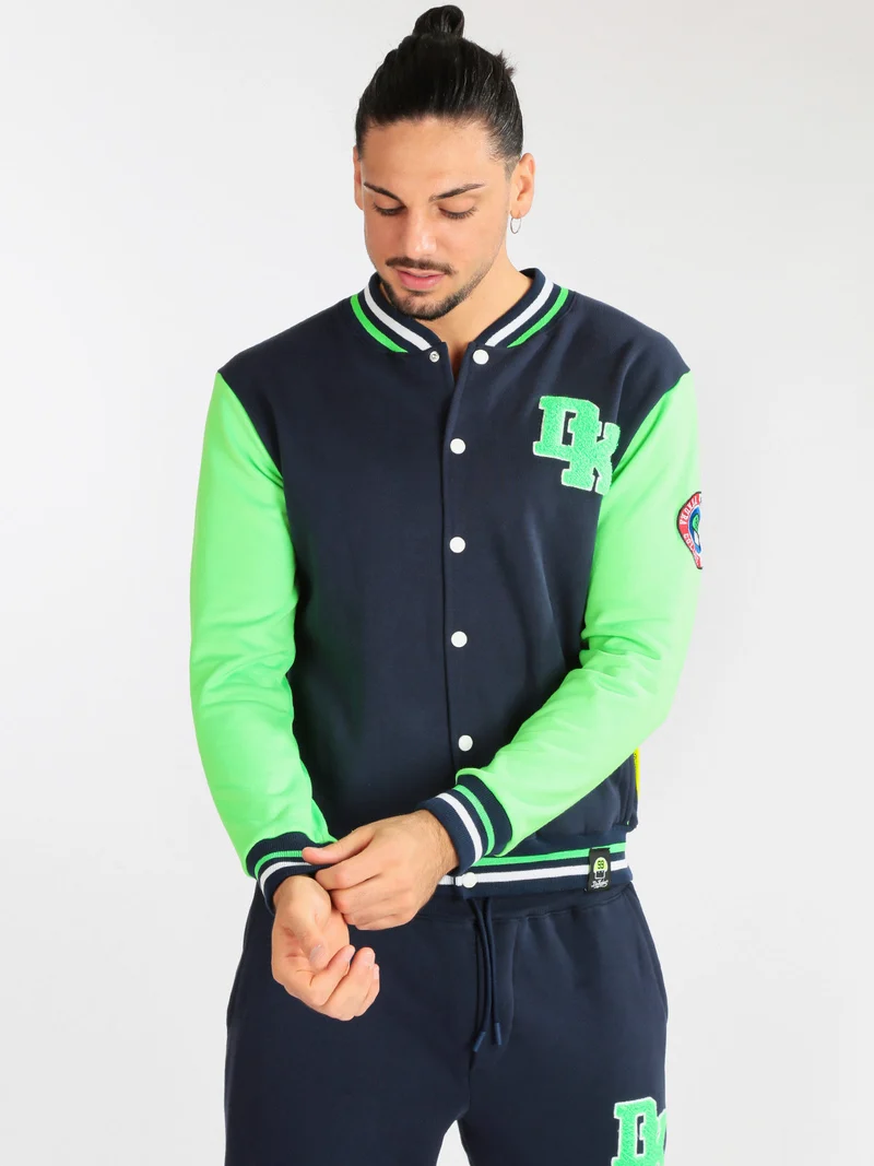 Giacca bomber uomo - blu scuro
