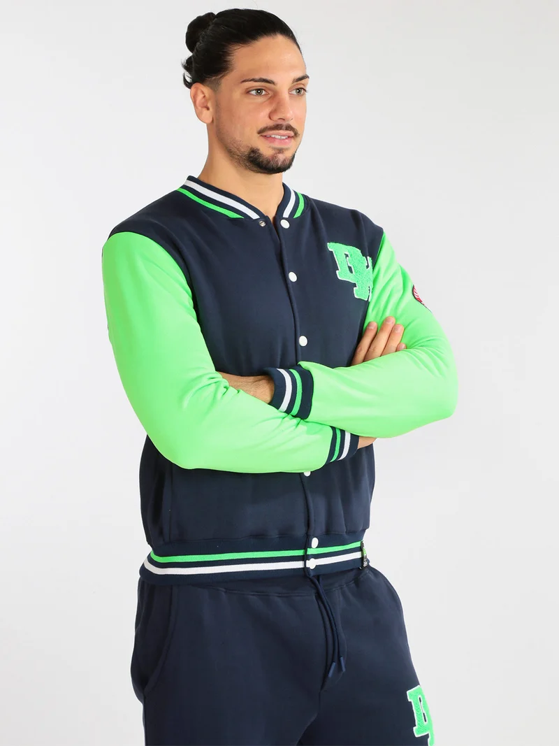 Giacca bomber uomo - blu scuro