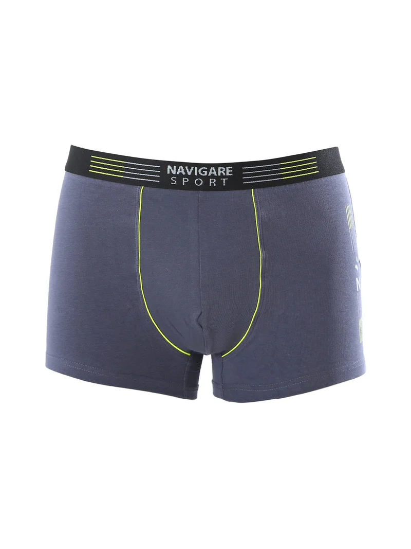 Boxer da uomo in cotone elasticizzato - antracite