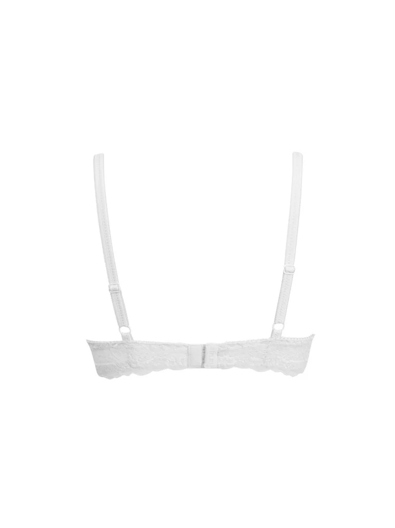 ALLURE 2680 Reggiseno push up con ferretto coppa B - bianco