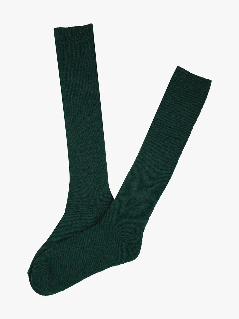 Calze lunghe donna misto lana - verde