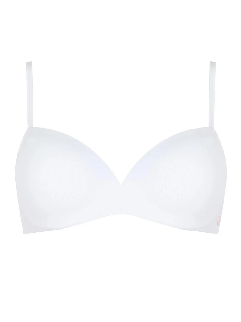 LUNA Reggiseno imbottito con ferretto COPPA B - bianco