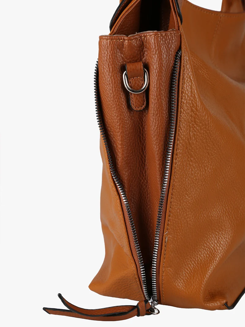 Borsa hobo da donna - marrone
