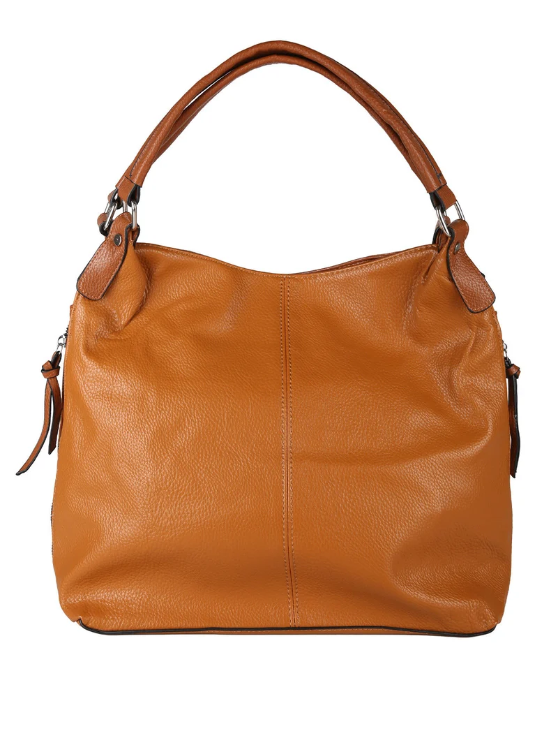 Borsa hobo da donna - marrone