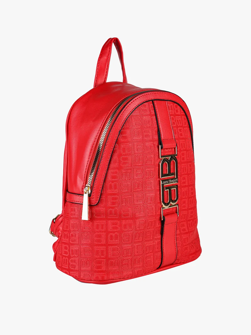 Zaino donna in ecopelle - rosso