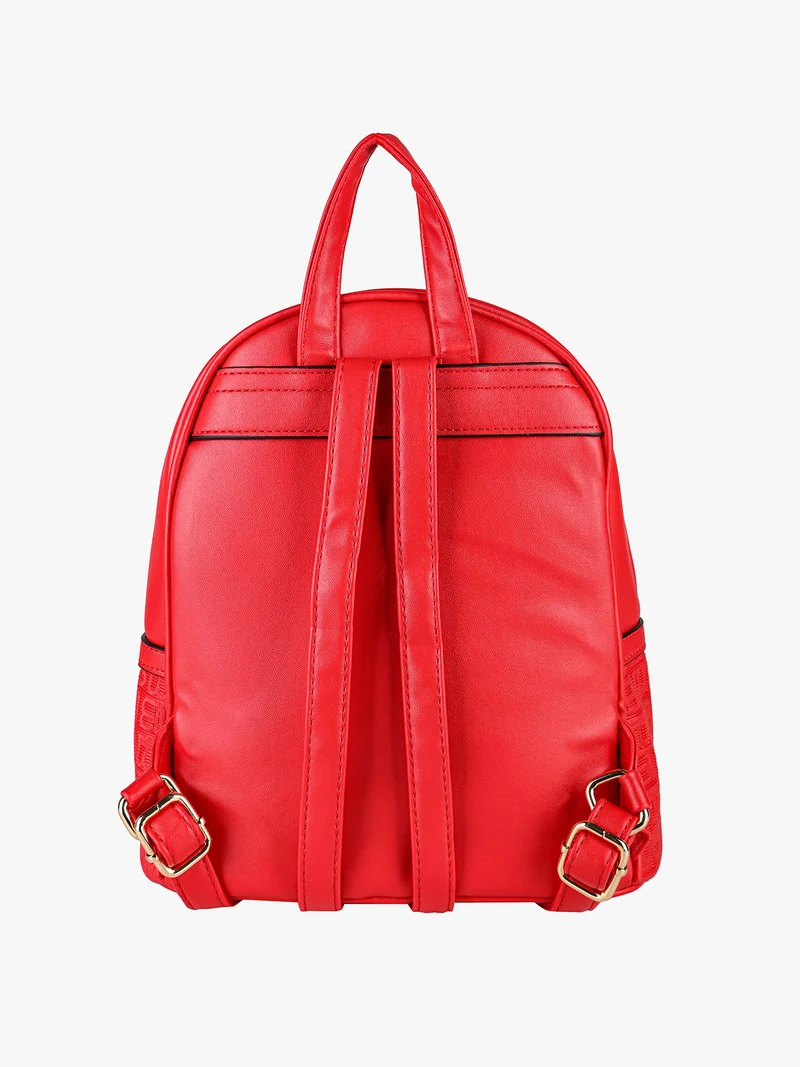 Zaino donna in ecopelle - rosso