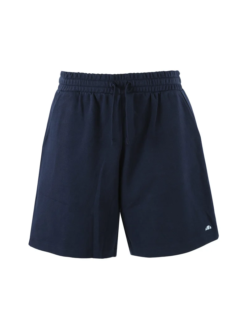 Bermuda da uomo con coulisse - blu scuro