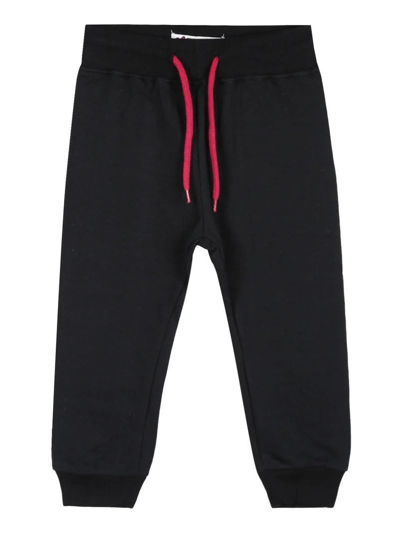 Completo felpa con cappuccio e pantaloni da neonato - rosso