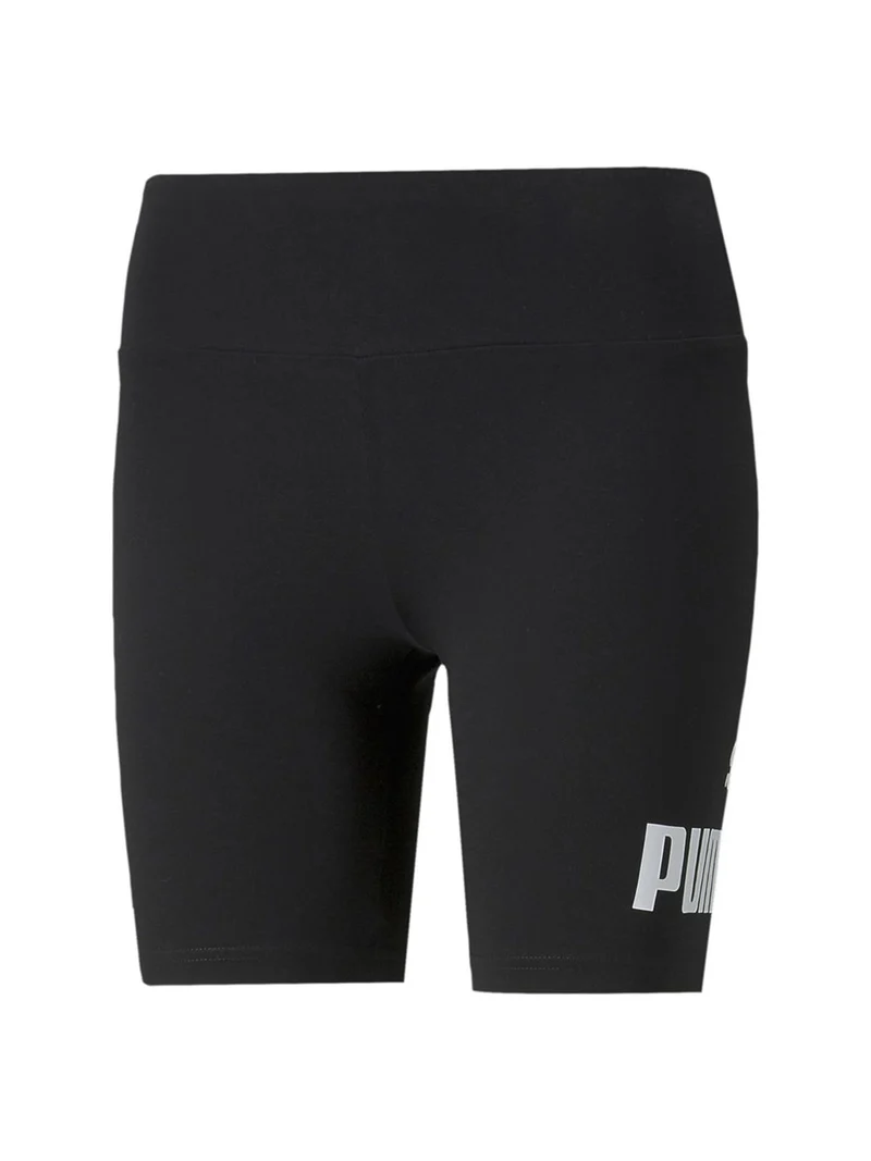 Essentials logo short donna sportivi - nero