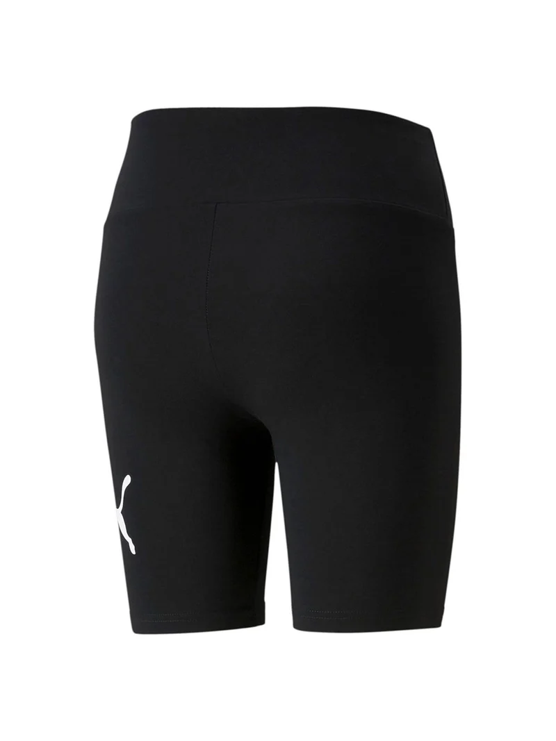 Essentials logo short donna sportivi - nero