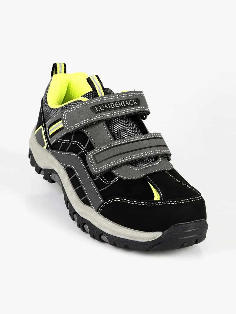 SPARTAN Scarpe da ragazzo con strappi - nero