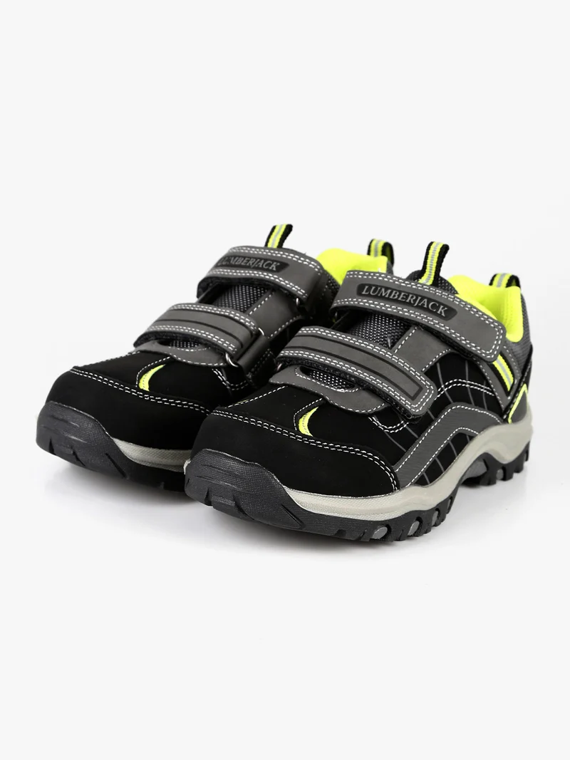 SPARTAN Scarpe da ragazzo con strappi - nero