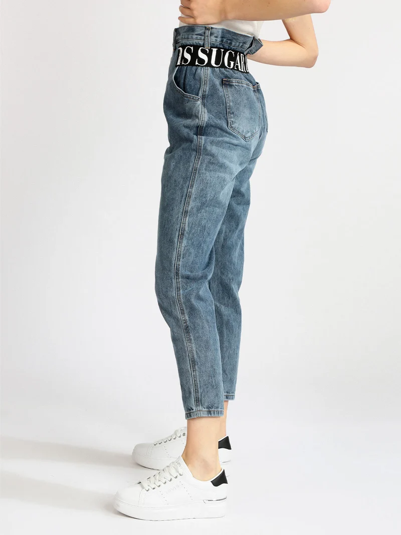 Jeans donna con cavallo basso - jeans