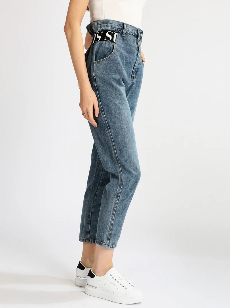Jeans donna con cavallo basso - jeans